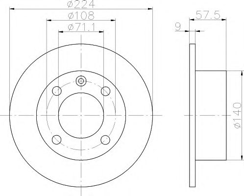 Disc frana