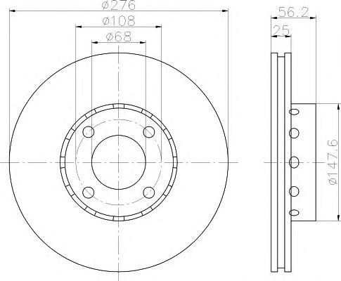 Disc frana