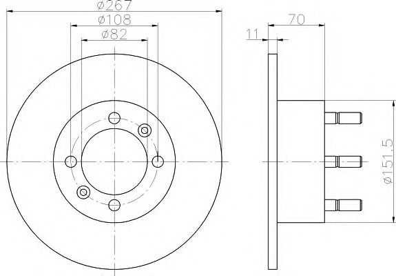 Disc frana