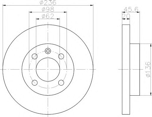 Disc frana