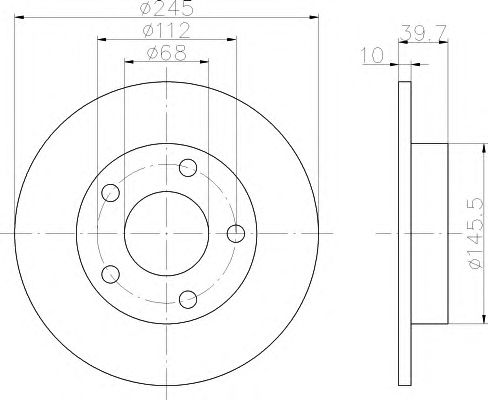 Disc frana