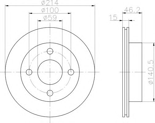 Disc frana