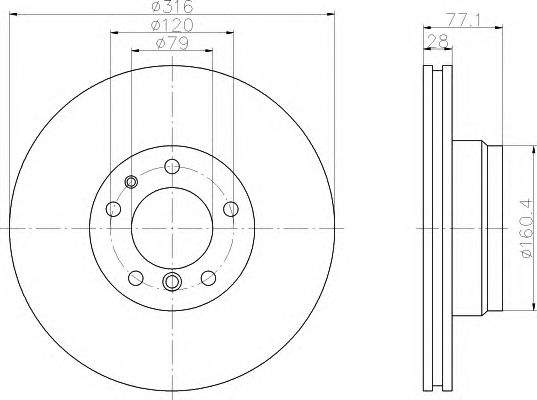 Disc frana