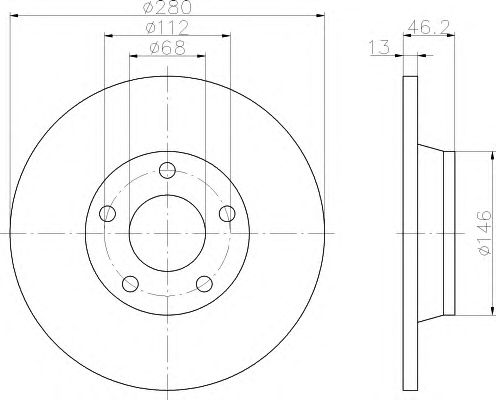 Disc frana