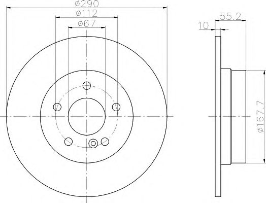 Disc frana