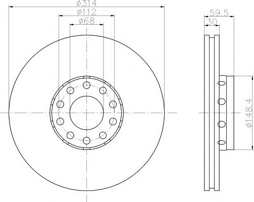 Disc frana