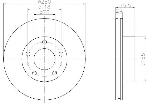 Disc frana