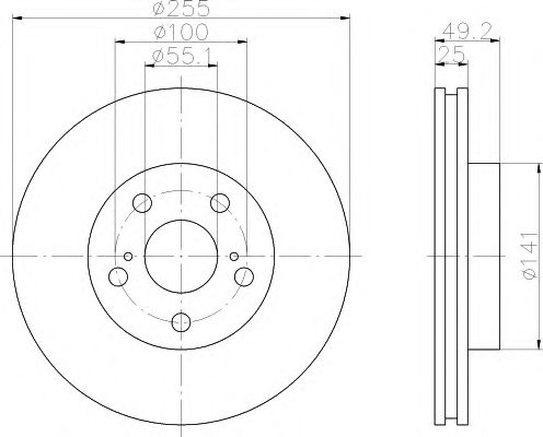 Disc frana