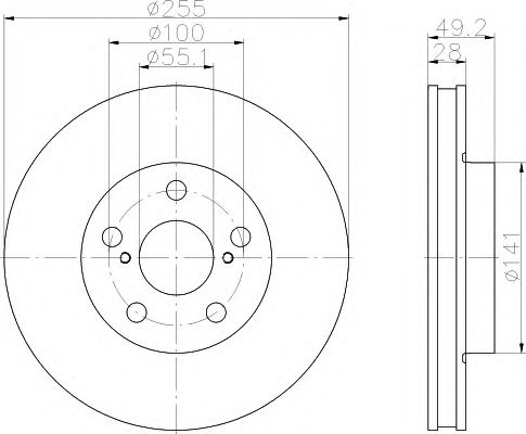 Disc frana