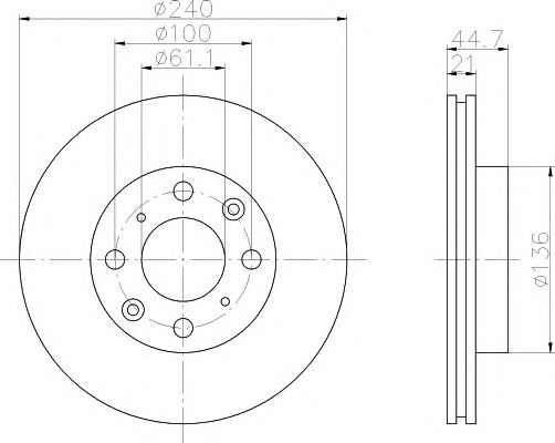 Disc frana