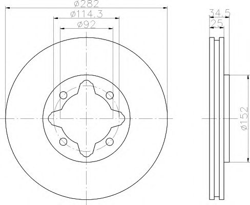 Disc frana