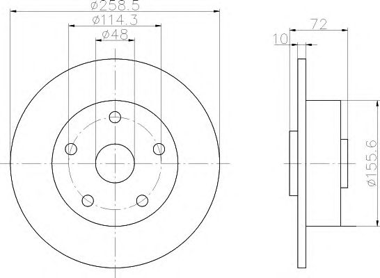 Disc frana