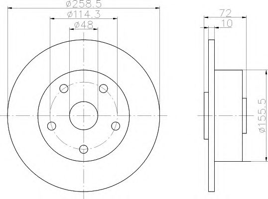 Disc frana