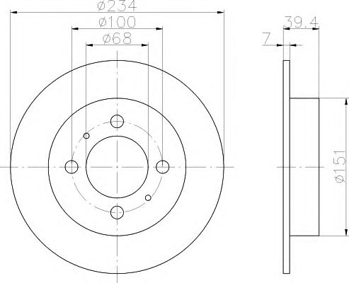 Disc frana