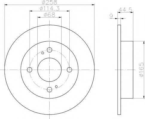 Disc frana