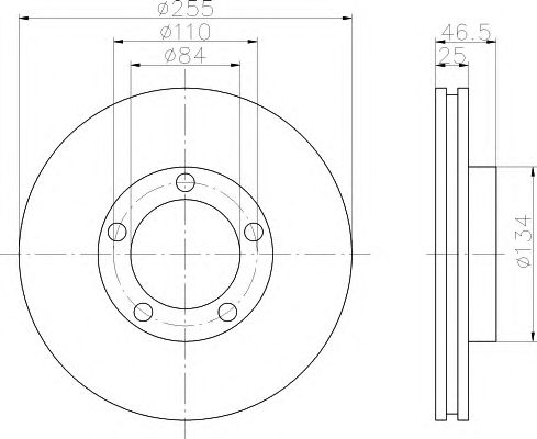 Disc frana