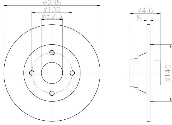 Disc frana