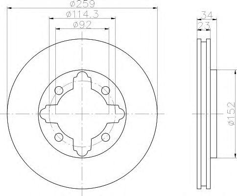 Disc frana