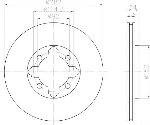 Disc frana