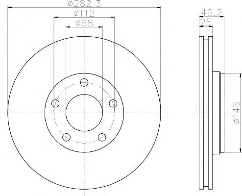 Disc frana