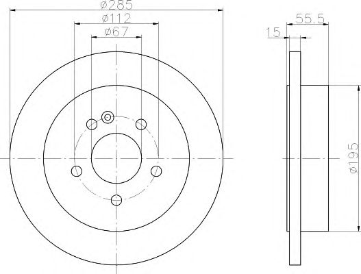 Disc frana