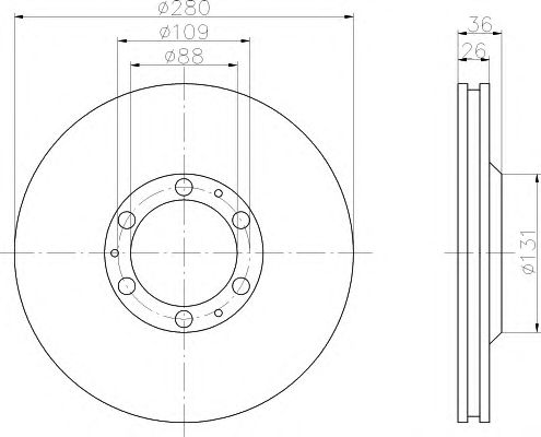 Disc frana