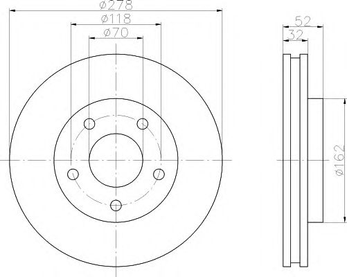 Disc frana