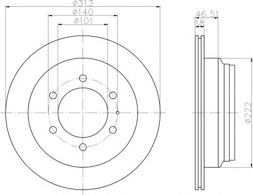 Disc frana