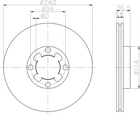 Disc frana