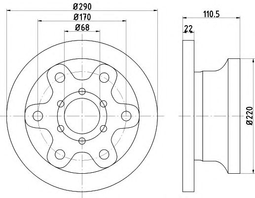 Disc frana