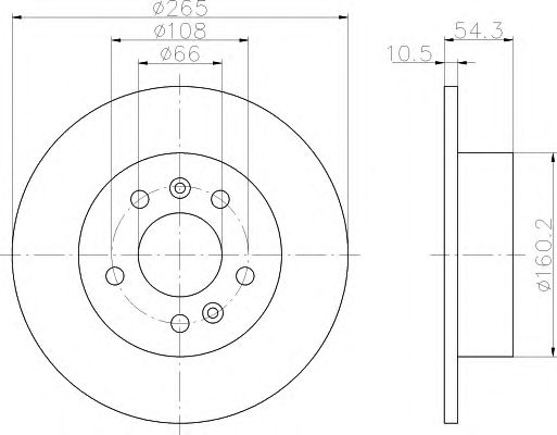 Disc frana