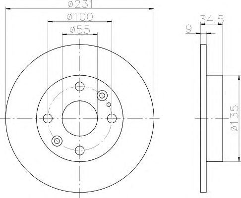 Disc frana