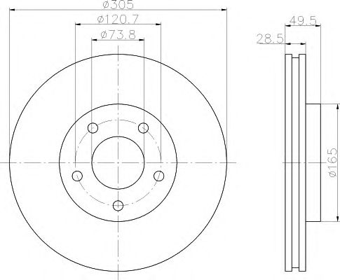 Disc frana