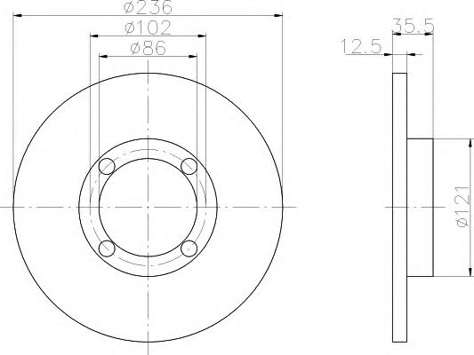 Disc frana