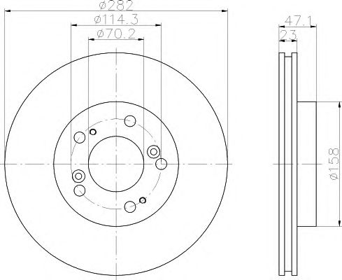 Disc frana