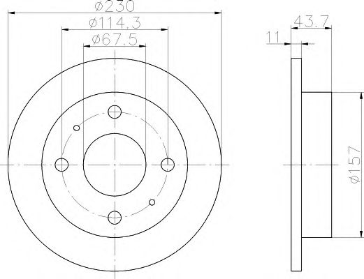 Disc frana