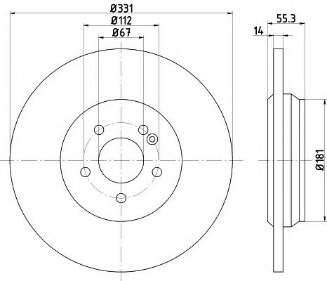 Disc frana