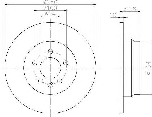 Disc frana