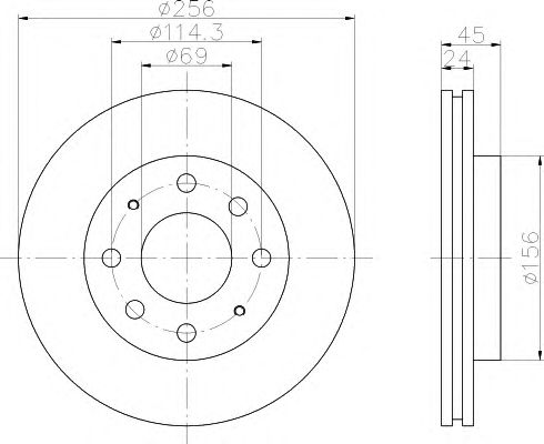 Disc frana