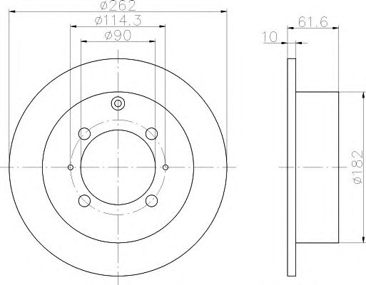 Disc frana