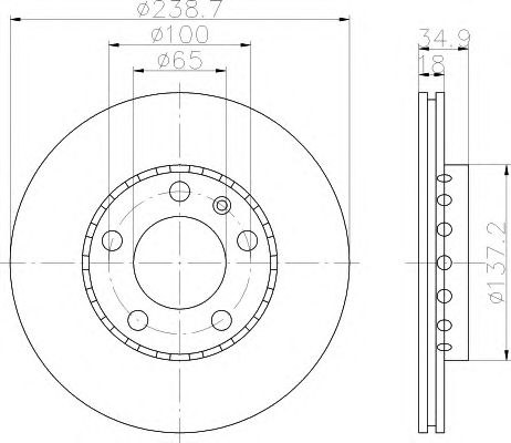 Disc frana