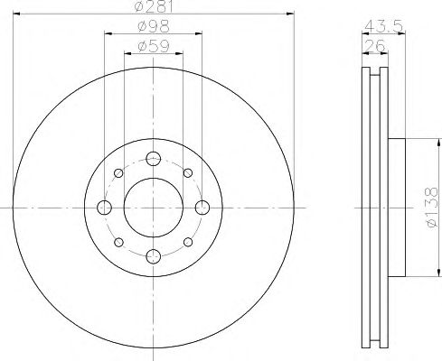 Disc frana