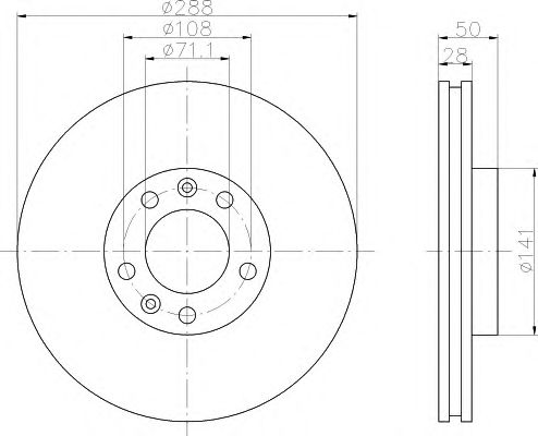 Disc frana