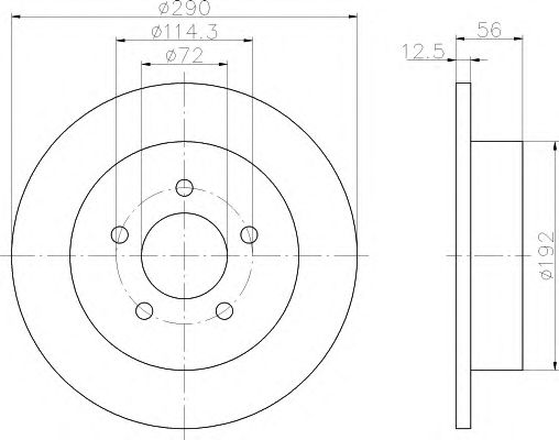 Disc frana