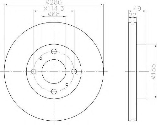 Disc frana