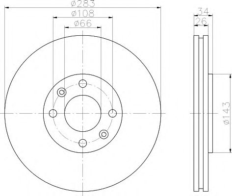 Disc frana