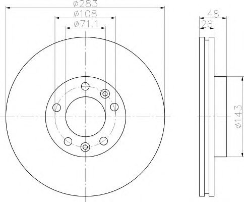 Disc frana