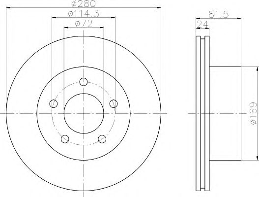 Disc frana