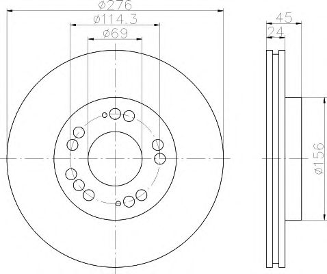 Disc frana