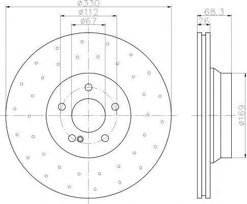 Disc frana